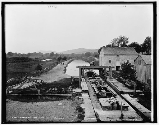 Morris and Essex Canal at Waterloo, N.J.