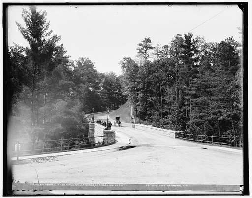 Entrance over Cascadilla Gorge, Cornell University