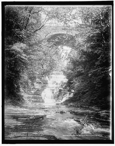 Cascadilla Gorge [i.e. Taughannock Falls], Ithaca, N.Y.