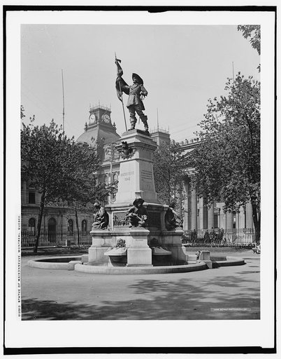 Statue of Maisonneuve, Montreal