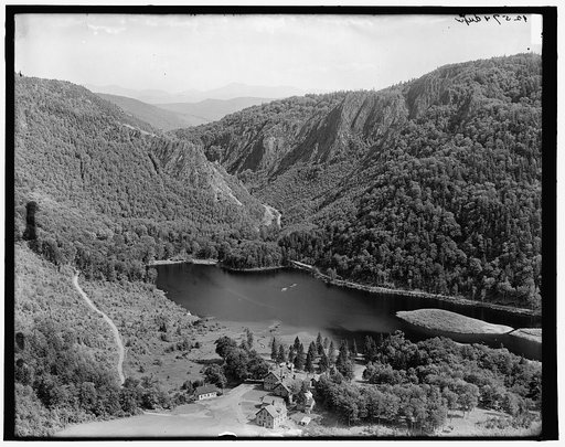 Lake Glorietta [sic] from Polmageni, Dixville Notch
