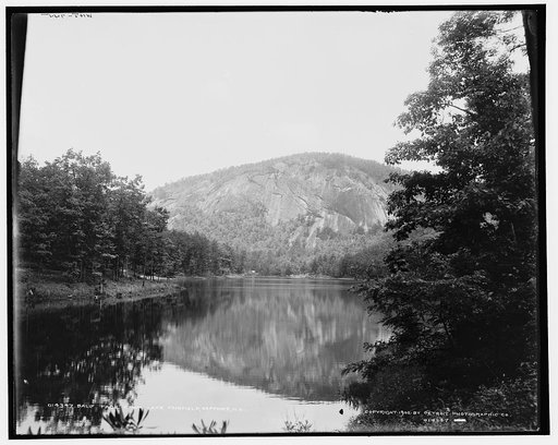 Bald Face from Lake Fairfield, Sapphire, N.C.