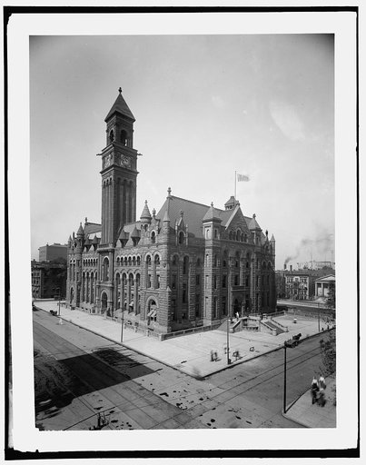 Post office, Detroit, Mich.