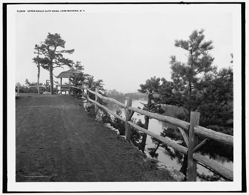Upper Eagle Cliff Road, Lake Mohonk, N.Y.