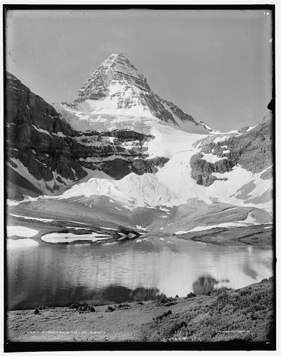 Mt. Assiniboine and lake, Alberta