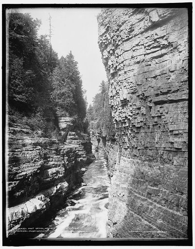 Post office [sic], Ausable Chasm, N.Y.