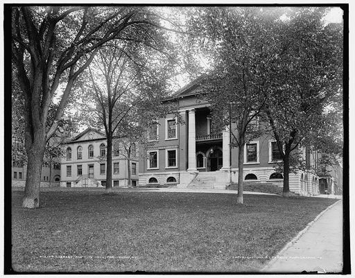Library and City Hall, Burlington, Vt.