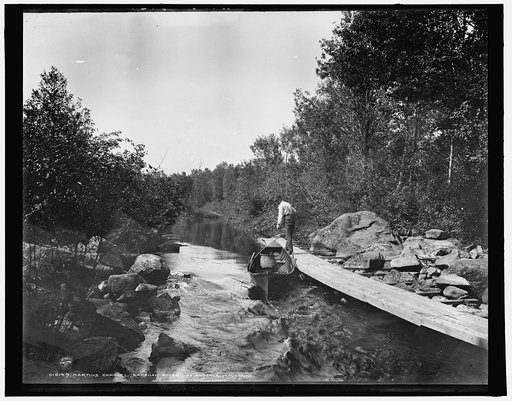 Martins Channel, Saranac River, Adirondack Mountains