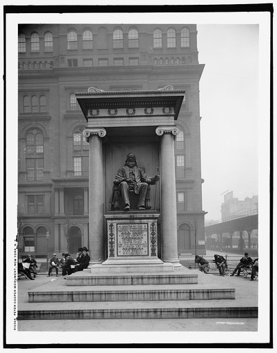 Peter Cooper Monument, New York, N.Y.