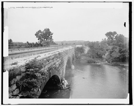 Chesapeake and Ohio Canal at Williamsport, Md.