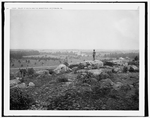 Valley of Death and the Wheatfield [i.e. Wheat Field], Gettysburg