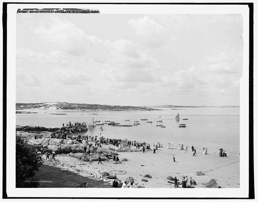 Water sports at Annisquam, Gloucester, Mass.