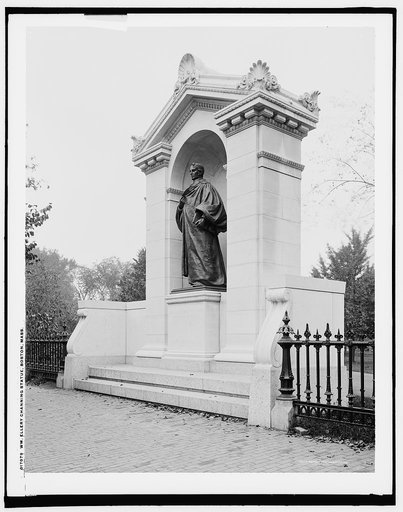Wm. Ellery Channing statue, Boston, Mass.
