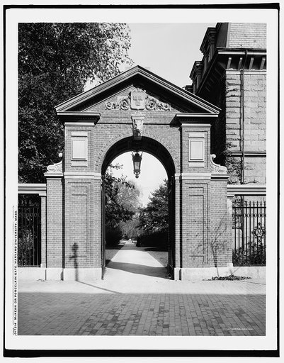 McKean or Porcelain Gate, Harvard University, Mass.