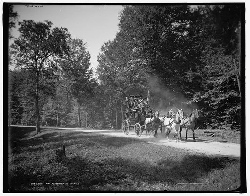 An Adirondack stage