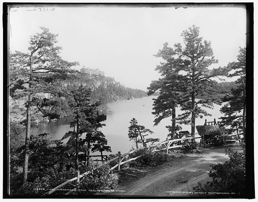 Lake Minnewaska from the Wildmere House