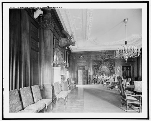 The State Dining Room, White House, Washington, D.C.
