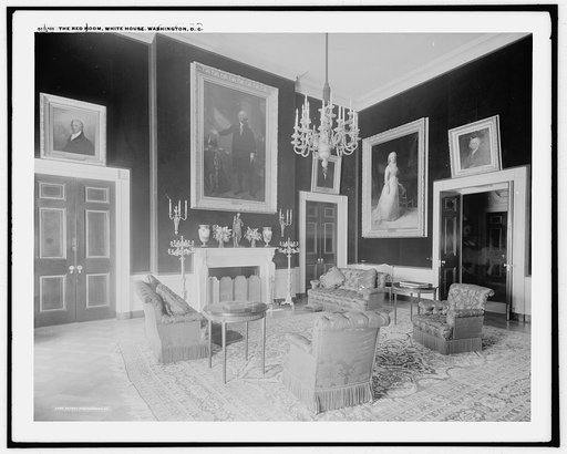 The Red Room, White House, Washington, D.C.