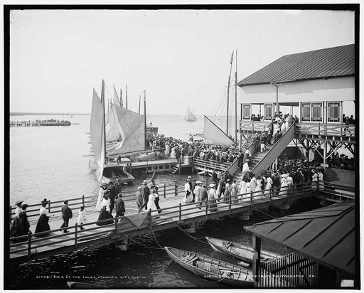 Pier at the inlet, Atlantic City, N.J.