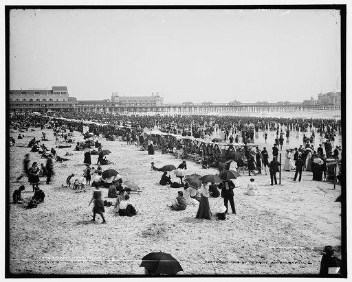 Bathing hour, Atlantic City, N.J.