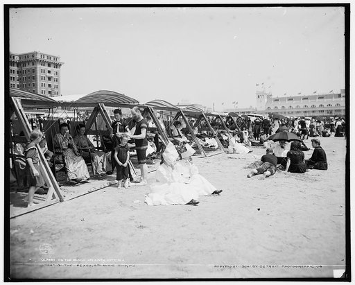 On the beach, Atlantic City, N.J.