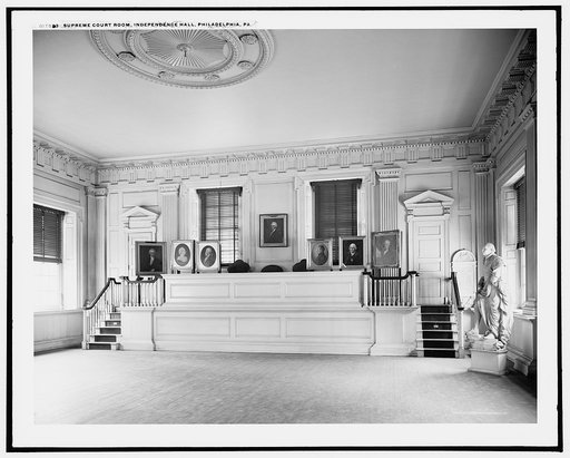 Supreme Court Room, Independence Hall, Philadelphia, Pa.