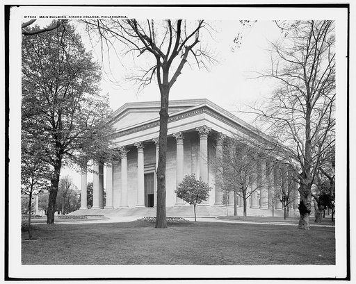 Main building, Girard College, Philadelphia, Pa.