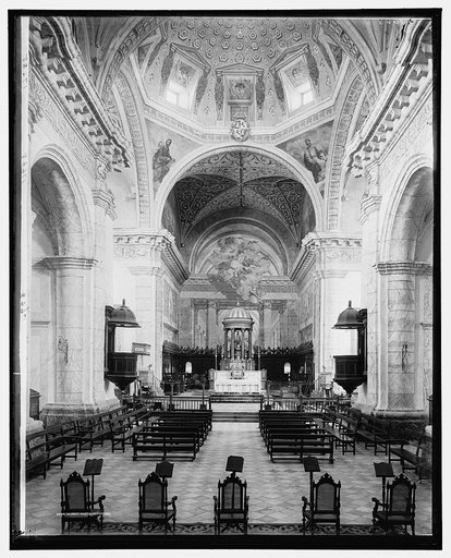 Interior, the cathedral, Havana, Cuba