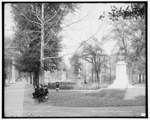 Chippewa Square, Bull Street, Savannah, Ga.