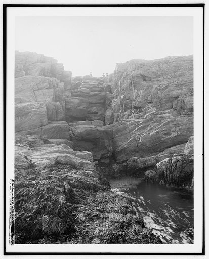 Giants' stairs, Bailey's Island, Me.