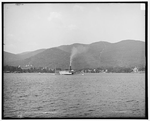 Mt. Prospect [i.e. Prospect Mountain] and Lake George Village, N.Y.