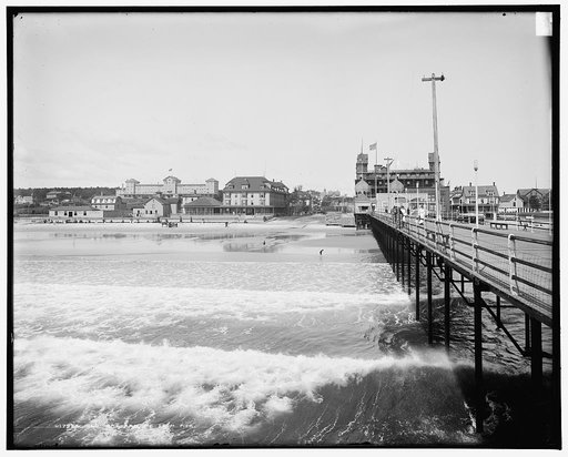 Old Orchard, Me., from pier