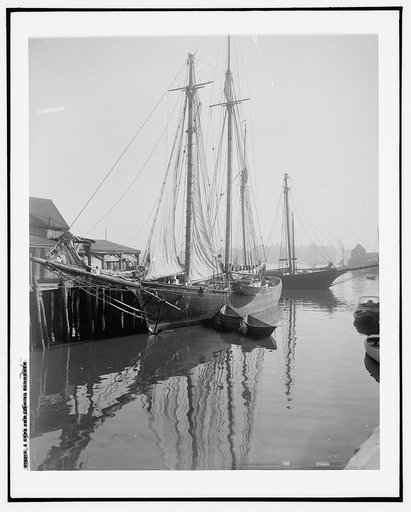A Cape Ann fishing schooner
