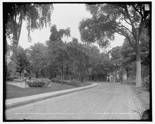 View in the grounds, U.S. Armory, Springfield, Mass.