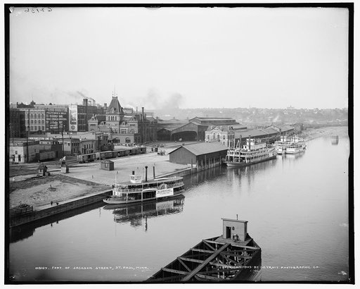 Foot of Jackson Street, St. Paul, Minn.