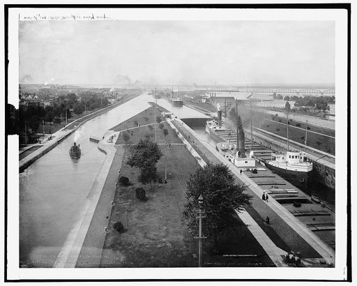 The Locks, Sault Ste. Marie, Mich.