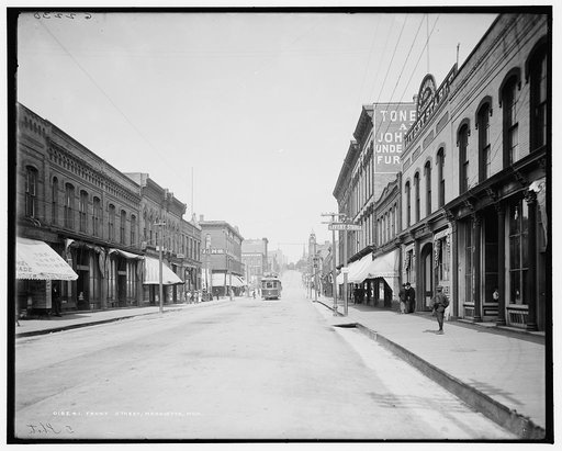 Front Street, Marquette, Mich.