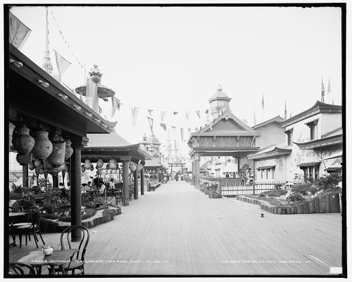 Japanese tea gardens, Luna Park, Coney Island, N.Y.