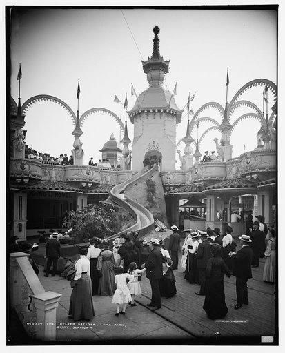 The Helter Skelter, Luna Park, Coney Island, N.Y.