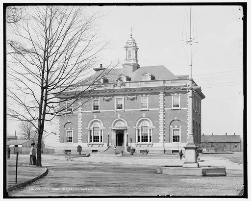 New post office, Annapolis, Md.