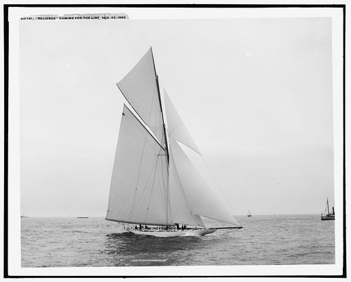 Reliance coming for the line, Aug. 20, 1903