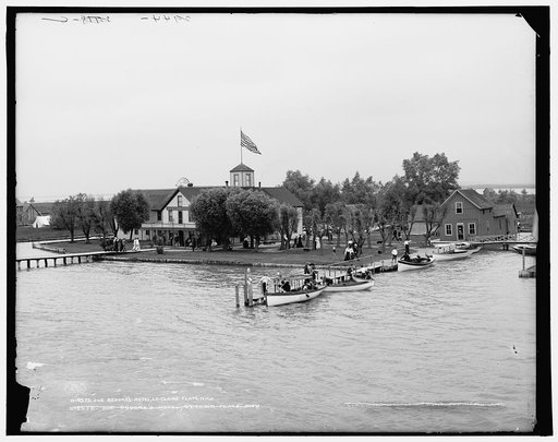 Joe Bedore's Hotel, St. Claire [i.e. Clair] Flats, Mich.