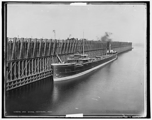 Ore docks, Escanaba, Mich.