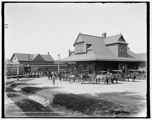 Lackawanna Railway station, Mt. Pocono, Pa.