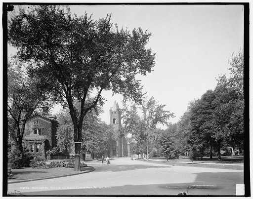 Washington Avenue and Grand Circus Park, Detroit, Mich