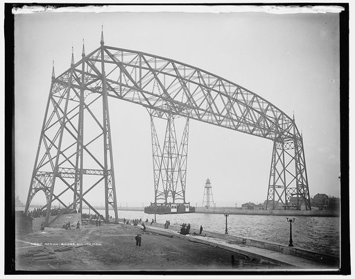 Aerial bridge, Duluth, Minn.