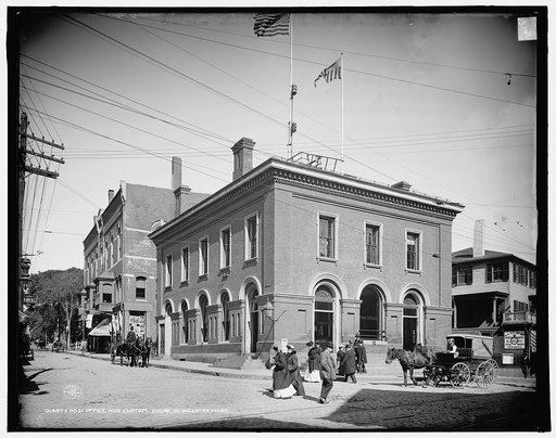 Post Office and Custom House, Gloucester, Mass.