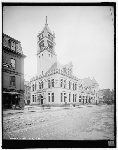 Post Office, Worcester, Mass.