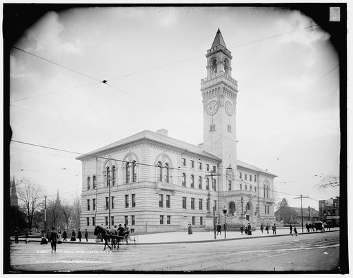 City hall, Worcester, Mass.