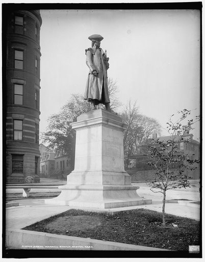 Joseph Warrin [sic] statue, Boston, Mass.